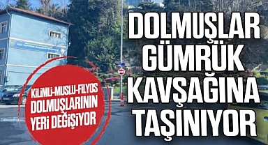 DOMUŞLAR GÜMRÜK KAVŞAĞINA TAŞINIYOR 