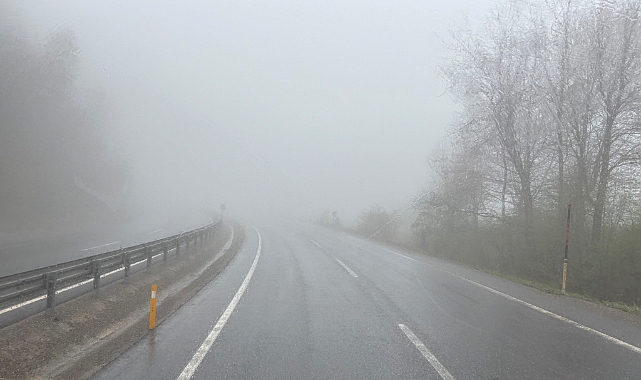 EREĞLİ YOLUNU SİS SARDI 