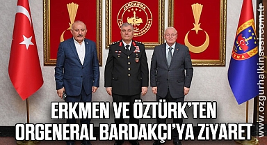 Erkmen ve Öztürk’ten Orgeneral Bardakçı’ya Ziyaret