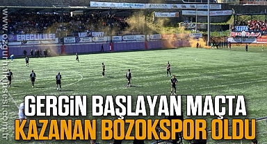 Gergin Başlayan Maçta Kazanan Bozokspor Oldu