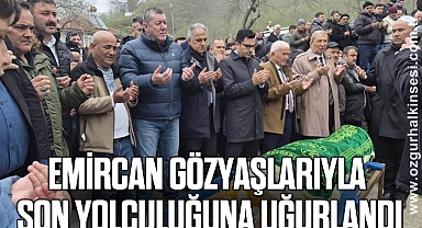 Gölette boğulan çocuk gözyaşlarıyla son yolculuğuna uğurlandı