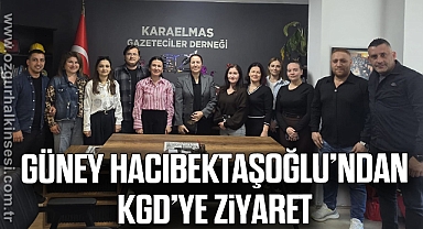 Güney Hacıbektaşoğlu’ndan KGD’ye Ziyaret