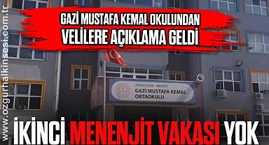 “İKİNCİ MENENJİT VAKASI YOK”
