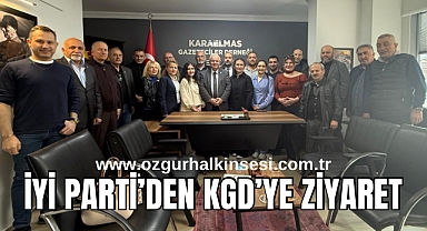 İYİ Parti’den KGD’ye ziyaret