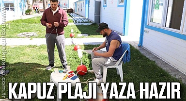 KAPUZ PLAJI YAZA HAZIR