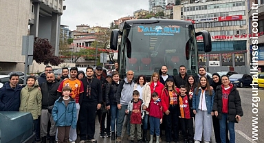 KGD, Üyeleri Galatasaray maçı için yola çıktı