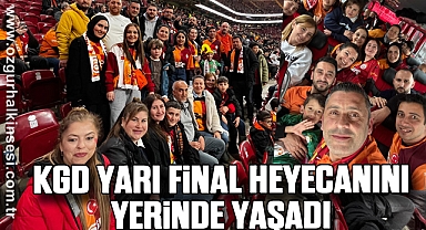 KGD Yarı Final Heyecanını Yerinde İnceledi