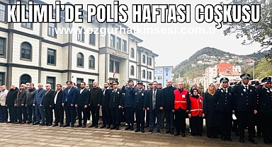 KİLİMLİ'DE POLİS HAFTASI COŞKUSU.