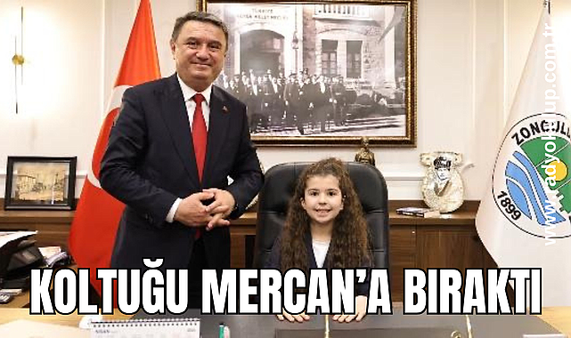 KOLTUĞU MERCAN’A BIRAKTI 
