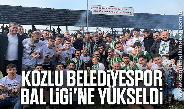 Kozlu Belediyespor BAL Ligi'ne yükseldi