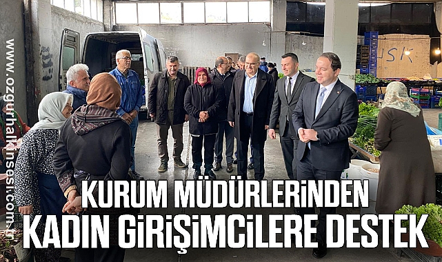 Kurum Müdürlerinden Kadın Girişimcilere Destek