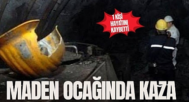  MADEN OCAĞINDA KAZA 