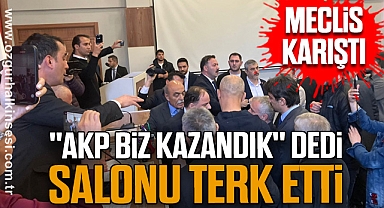 MECLİS KARIŞTI: 