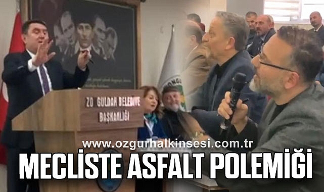 MECLİSTE ASFALT POLEMİĞİ