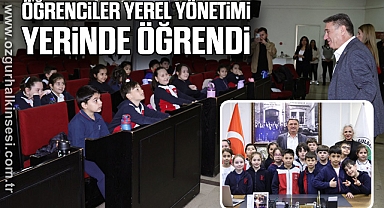 Öğrenciler Yerel Yönetimi Yerinde Öğrendi