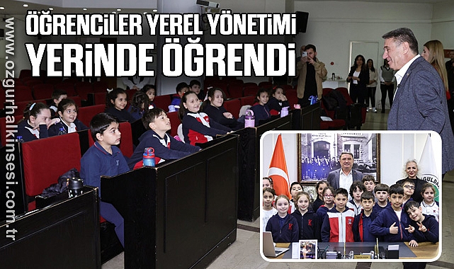 Öğrenciler Yerel Yönetimi Yerinde Öğrendi