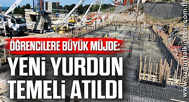 Öğrencilere Büyük Müjde: Yeni Yurdun Temeli Atıldı