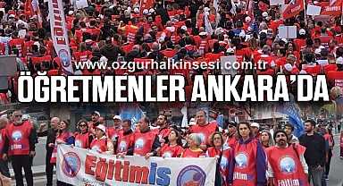 Öğretmenlerden Ankara’da