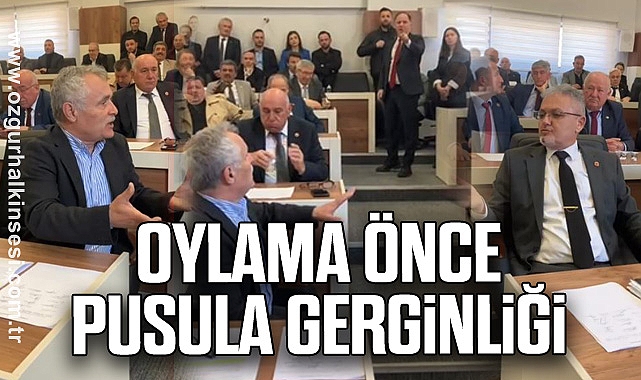 OYLAMA ÖNCE PUSULA GERGİNLİĞİ