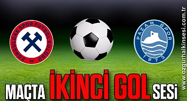 Pazarspor Zonguldakspor maçında ikinci gol sesi