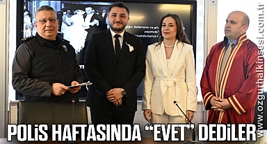 POLİS HAFTASINDA 