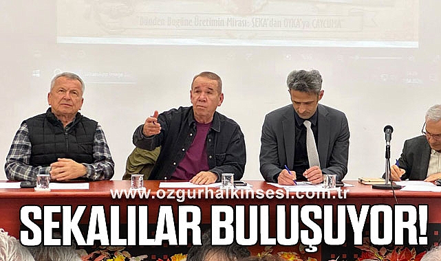 SEKALILAR BULUŞUYOR! 