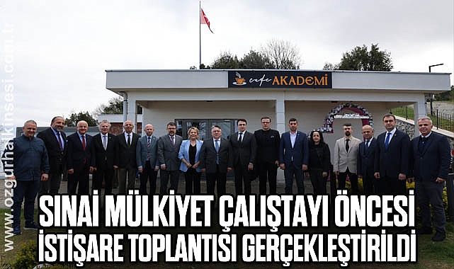 Sınai Mülkiyet Çalıştayı Öncesi İstişare Toplantısı Gerçekleştirildi