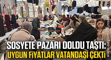 Sosyete Pazarı Doldu Taştı: Uygun Fiyatlar Vatandaşı Çekti