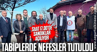 TABİPLERDE NEFESLER TUTULDU