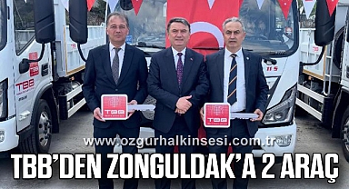 TBB’DEN ZONGULDAK’A 2 ARAÇ 