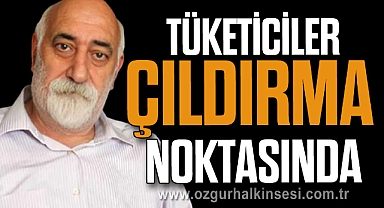 TÜKETİCİLER ÇILDIRMA NOKTASINDA