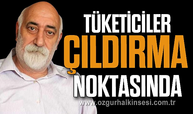TÜKETİCİLER ÇILDIRMA NOKTASINDA