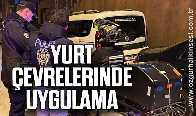 Yurt çevrelerinde uygulama