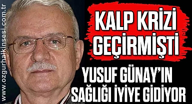 Yusuf Günay’ın Sağlığı İyiye Gidiyor