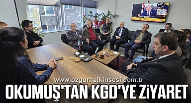 Zafer Partisi Genel Başkan Yardımcısı Okumuş’tan KGD’ye ziyaret