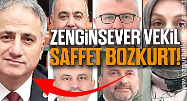 ZENGİNSEVER VEKİL SAFFET BOZKURT!