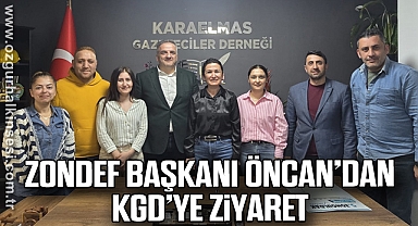ZONDEF Başkanı Öncan’dan KGD’ye Ziyaret