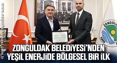 Zonguldak Belediyesi’nden Yeşil Enerjide Bölgesel Bir İlk