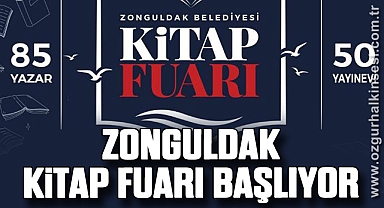 ZONGULDAK KİTAP FUARI BAŞLIYOR