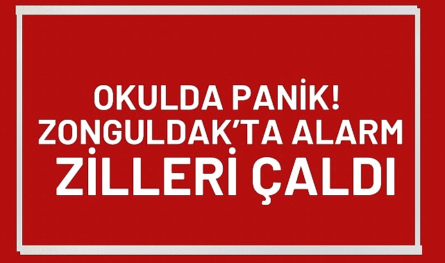 ZONGULDAK’TA ALARM ZİLLERİ ÇALDI