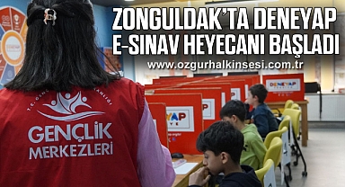 Zonguldak’ta DENEYAP E-Sınav Heyecanı Başladı
