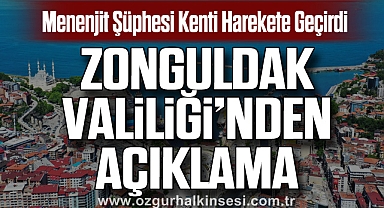 ZONGULDAK VALİLİĞİ'NDEN AÇIKLAMA