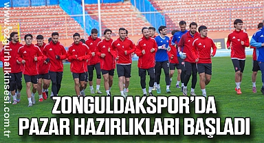 Zonguldakspor’da Pazar hazırlıkları başladı