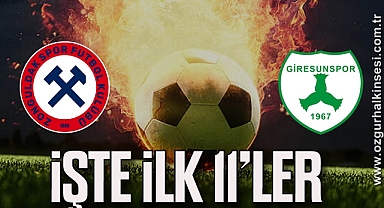 Zonguldakspor Giresunspor maçında ilk 11’lee belli oldu