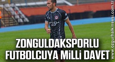 Zonguldaksporlu futbolcuya milli davet