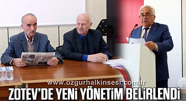 ZOTEV’de Yeni Yönetim Belirlendi