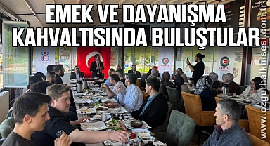 19 Mayıs Coşkusu Emek ve Dayanışma Kahvaltısında Buluştu
