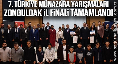 7. Türkiye Münazara Yarışmaları Zonguldak İl Finali Tamamlandı