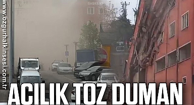 ACILIK TOZ DUMAN