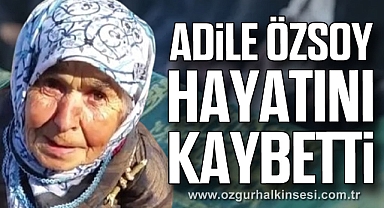 Adile Özsoy hayatını kaybetti
